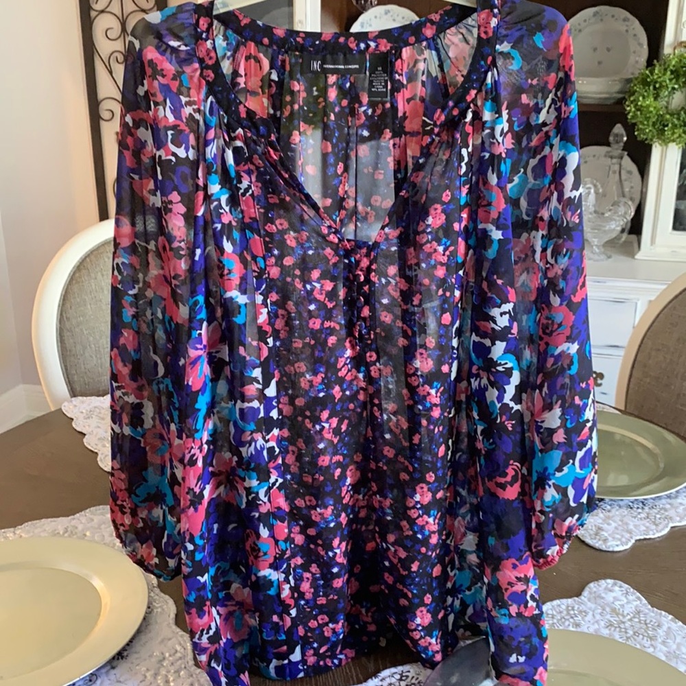INC Sheer Top